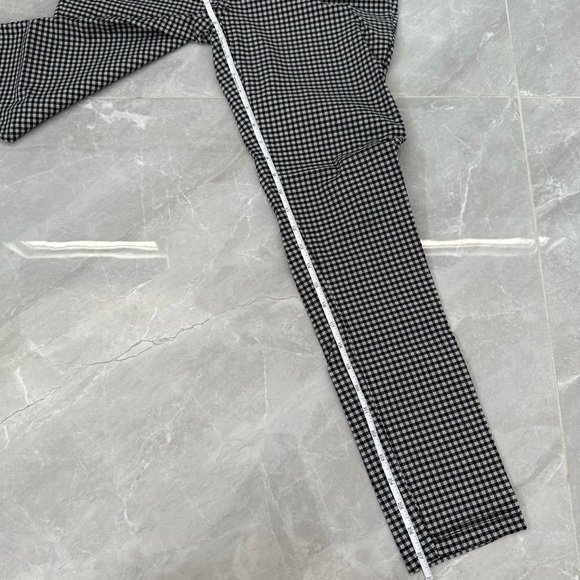 Women’s Calvin Klein Checkered Elastic Stretch Work Career Business Pants Size 8 - Picture 14 of 15